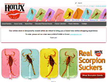 Tablet Screenshot of hotlix.com